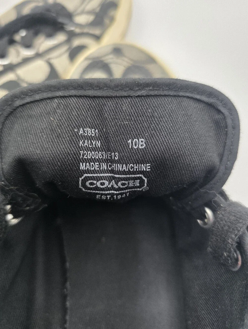 Coach Kalyn Sneaker Size 10B